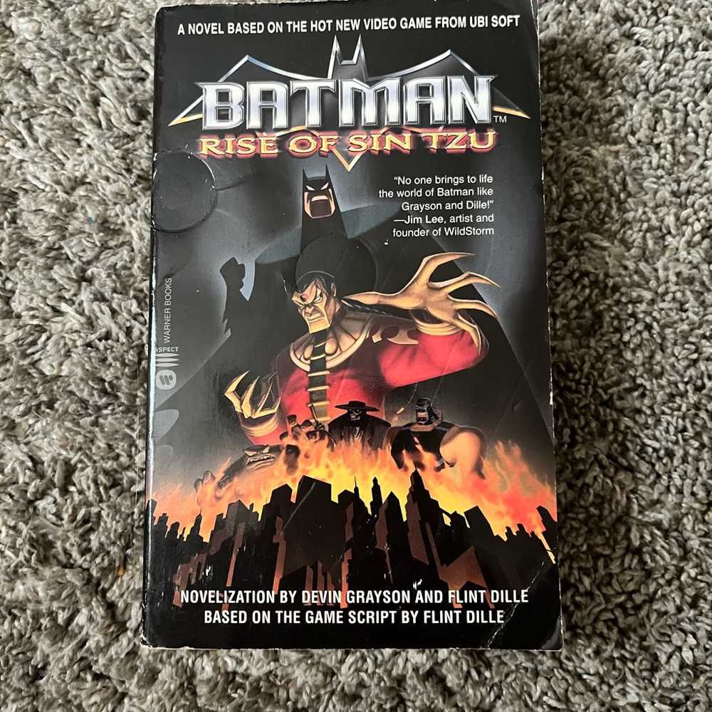 Batman: Rise of Sin Tzu - Video Game Based Paperback! Good 1st Edition